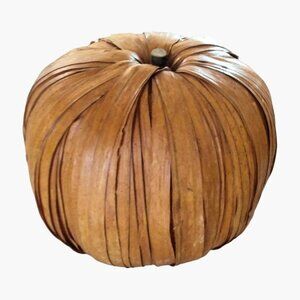 Straw Pumpkin Tabletop Centerpiece Autumn Fall Thanksgiving Decor